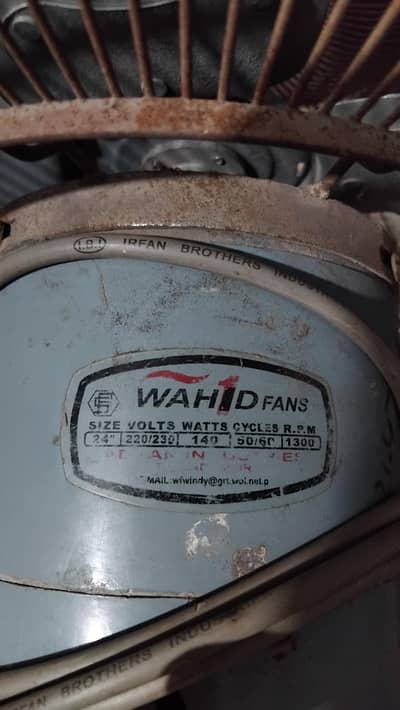 pedestal fan for sale wahid company