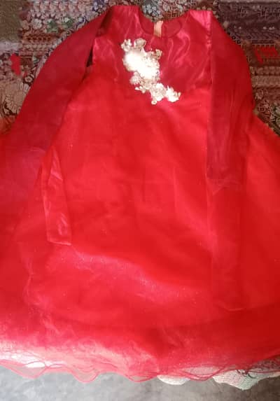 Beautiful Red Fancy Dress for Sale (Like New)