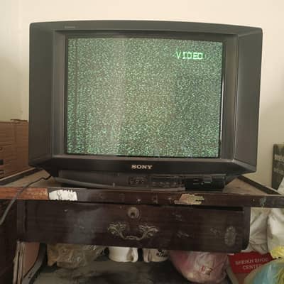 Sony Tv And Trolley