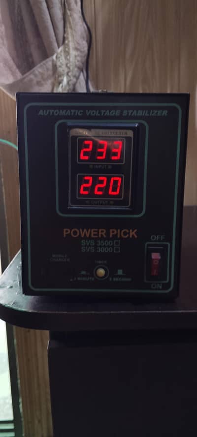 Automatic voltage  Stabilizer control