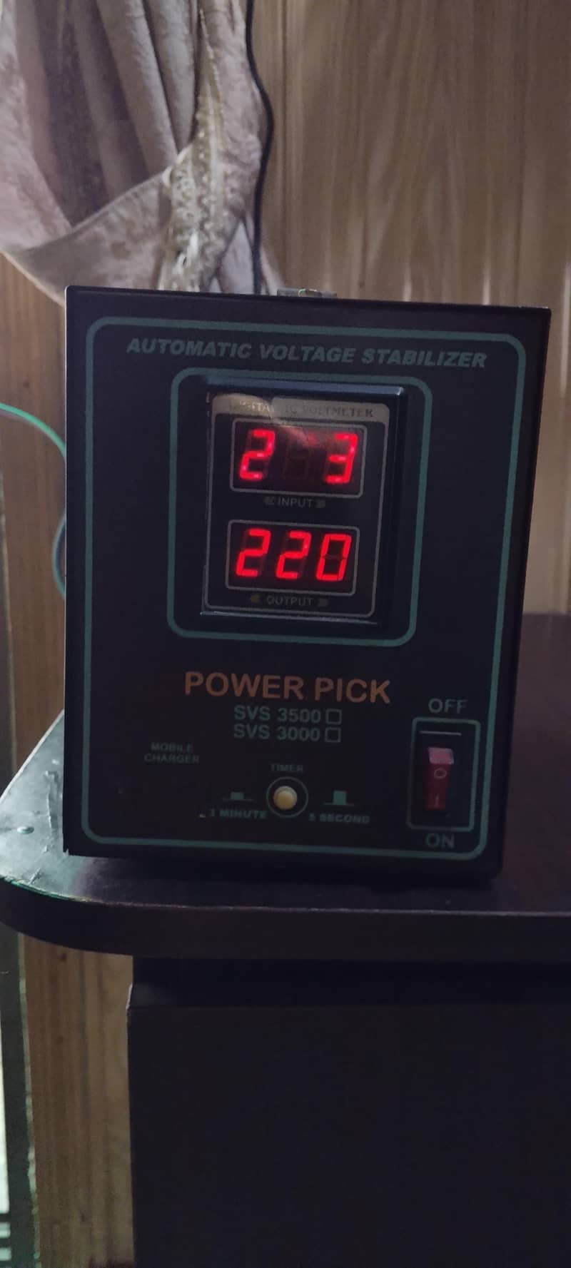 Automatic voltage  Stabilizer control 1