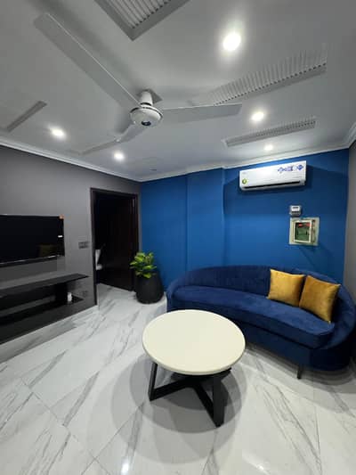 1 bed luxury furnished apartment available for rent sector C bahria town Lahore