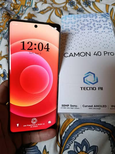 Camon 40pro full warranty