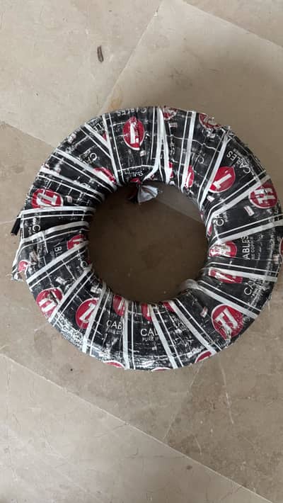 TJ cables wires single core 2 coils 90 meters long