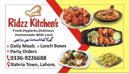 homemade food available