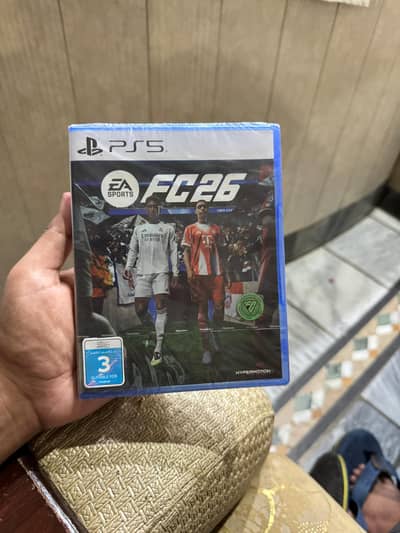 PS5 EA Sports FC 26 UAE Version – Seal Pack (Brand New)