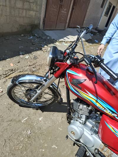 Honda CG 125-2004 model Rawalpindi registered engine ok smart card
