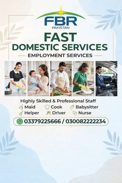 We provide Housemaids/Babysitter/Cook/Attendants/Drivers etc