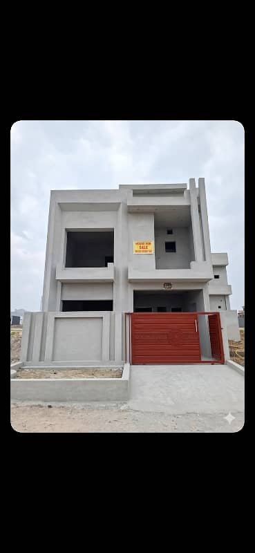 Grey Structure Luxury House For Sale Faisal Hills A Block Plot Size: 25x50