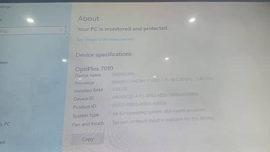 core i7 2nd generation 4gb ram ddr3 500 GB hard drive