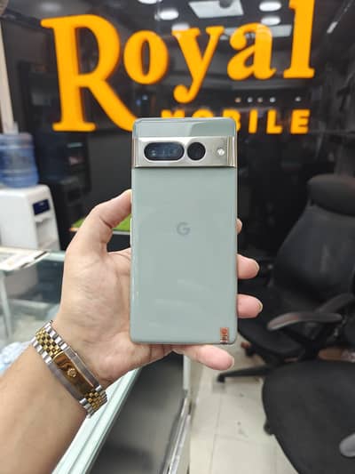 Google pixel 7pro  12gb 256gb offical pta approved