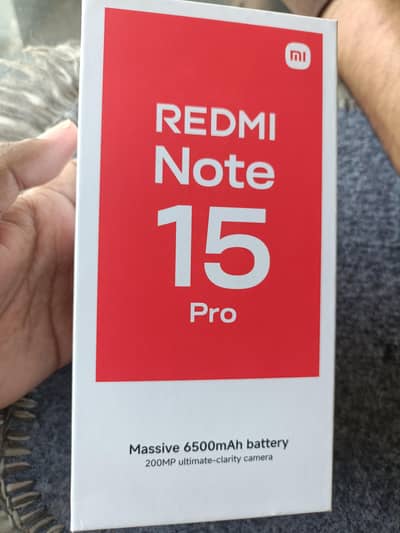 Redmi Note 15 Pro Just Box Open