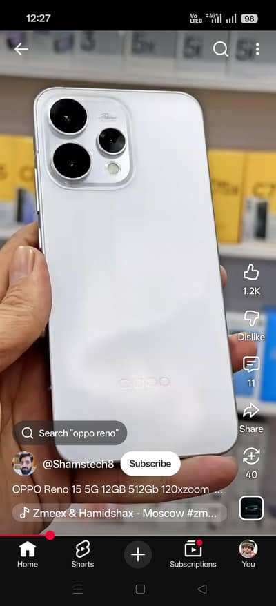 OPPO Reno 15 5g 12.512