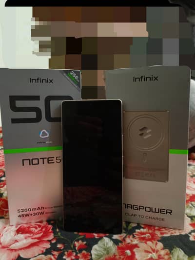 Infinix Note 50 with power bank