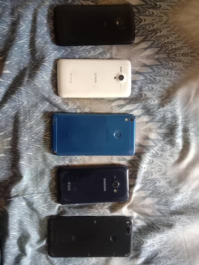 5 Mobile Phones For Repair or Parts