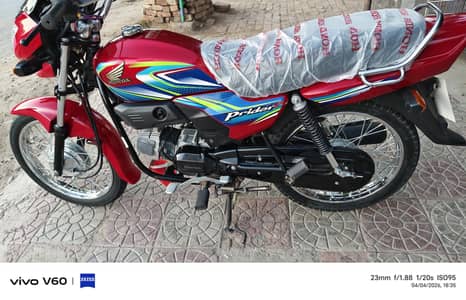 Honda pridor 100cc 2025 model applied for