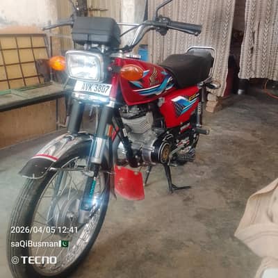 Honda 125 2024 modal new condoition