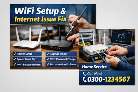 WiFi Setup | Router Configuration | Internet Issue Fix | Home Service