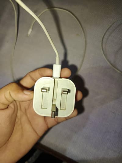 Original Genuine Apple Charger 20W with 2 original genuine cables