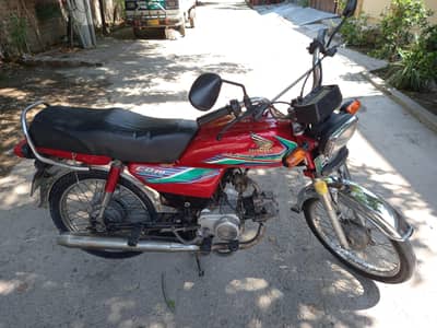 Honda CD-70 Red Color 2017