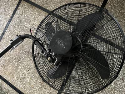 24 inch 2 Month use bracket fan 2 piece