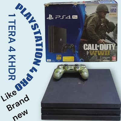 PS4 Pro 1TB + Logitech G29 Steering Gear