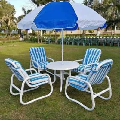 pvc chairs available for garden rooftop lawn (new)