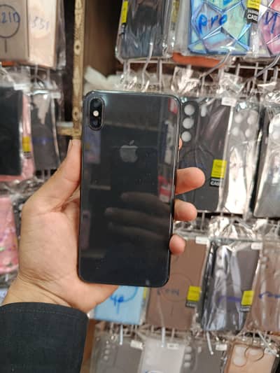 xs max nonpta 256gb ,10/10 with blue colour