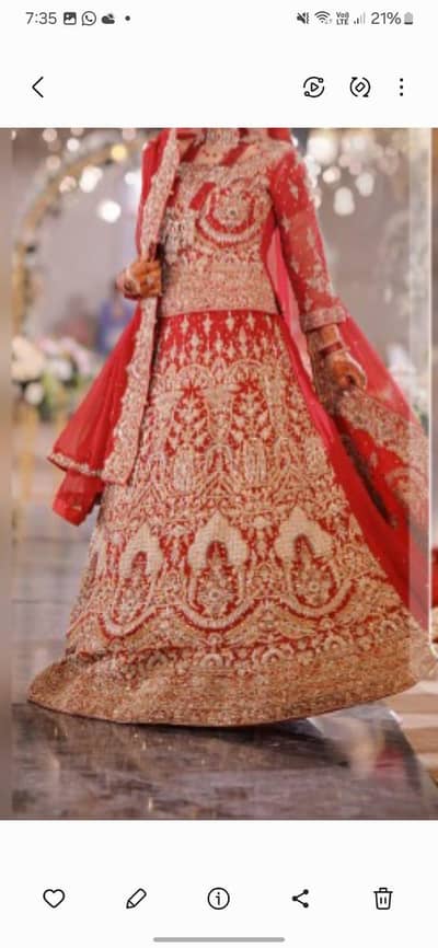 bridal lehnga