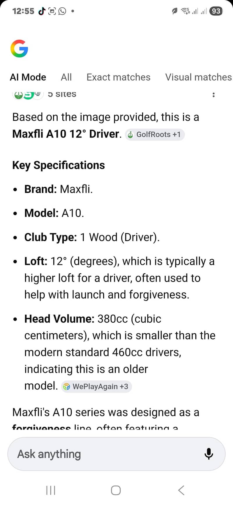 maxfli Golf Driver 7