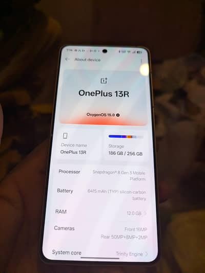 oneplus 13r 12 GB 256 GB non pta