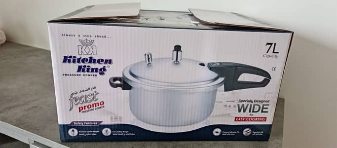 Kitchken King Pressure Cooker 7 liters