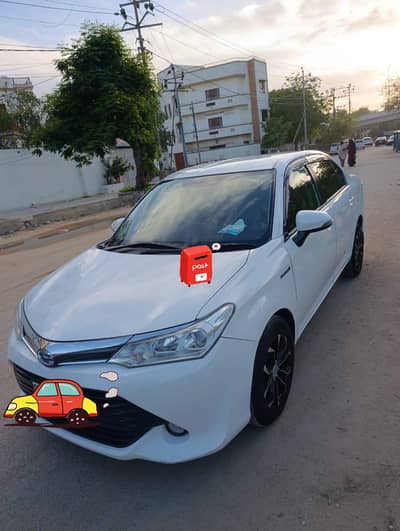 Full Genion Toyota Corolla Axio white