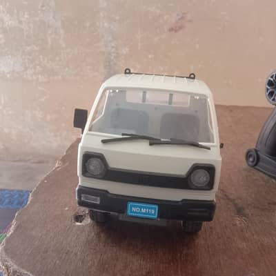 This is a RC car it is a Ravi  and this very powerful truck