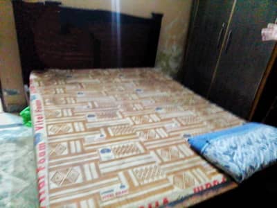 Double size bed and matress