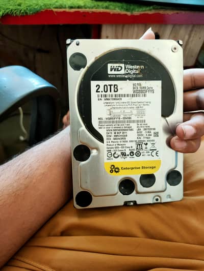 western digital 2tp hard drive health 98 percent