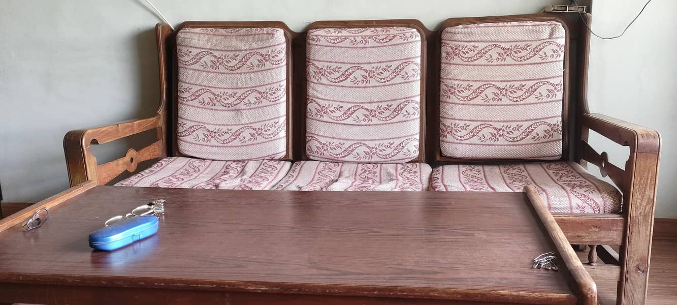 Sofa set with Table 3