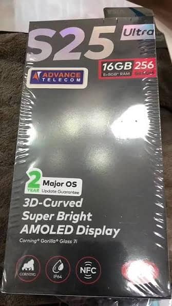 Itel S25 12+128 GB Box pack new stock