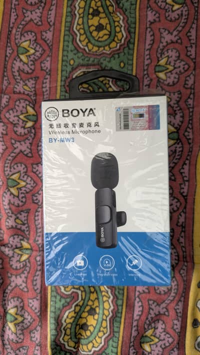 Boya wireless microphone