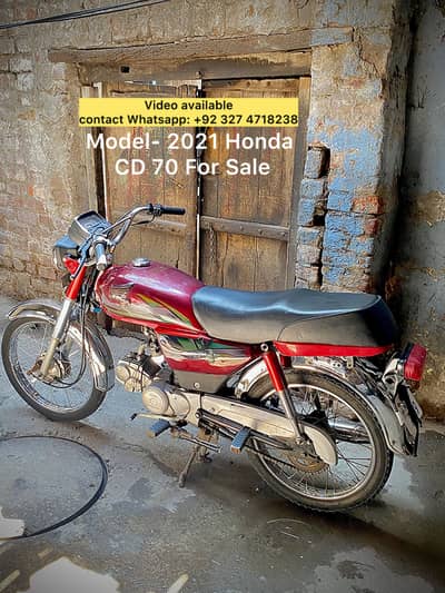 Honda CD70 2021 Home Used For Sale