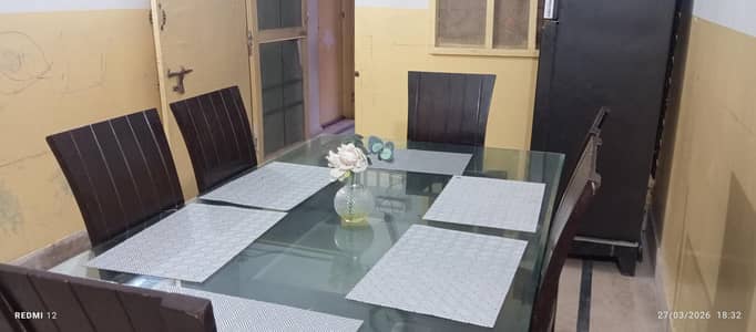 Mirror Dining Table set