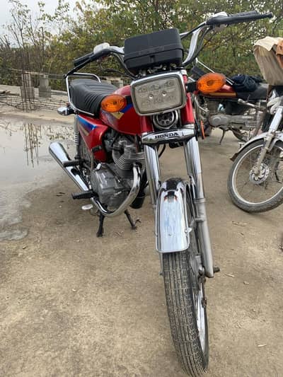 pindi number 3 model honda 125
