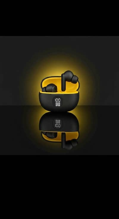 "Crystal Clear Wireless Earbuds Pro - Heavy  Bass | Bluetooth 5.3 LED"