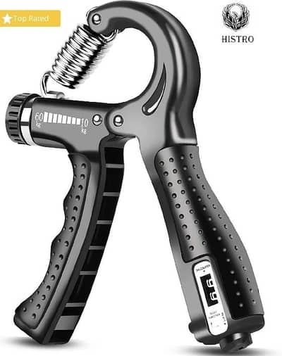 Histro Automatic Counting Hand Gripper and Adjustable Resistance