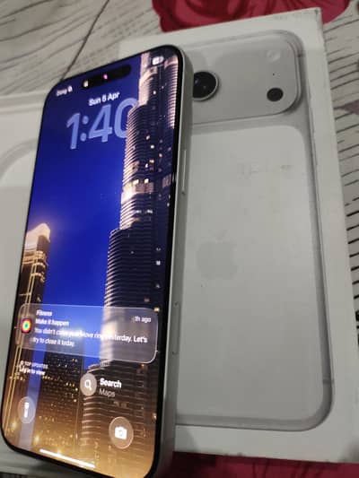 17 pro max silver color