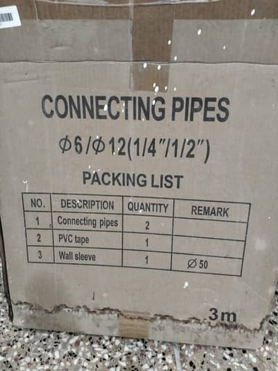 Gree 1.5 ton ac genuine ac fitting 10 ft