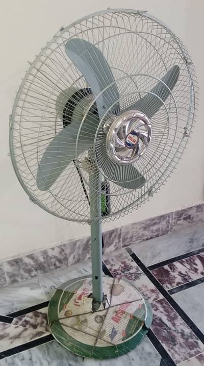 Branded 12v Solar Pedestal Fan | Best Condition | High Speed Low Cost