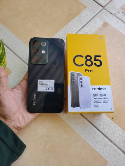 REALME C85 PRO 256GB 10 MONTHS WARANTY