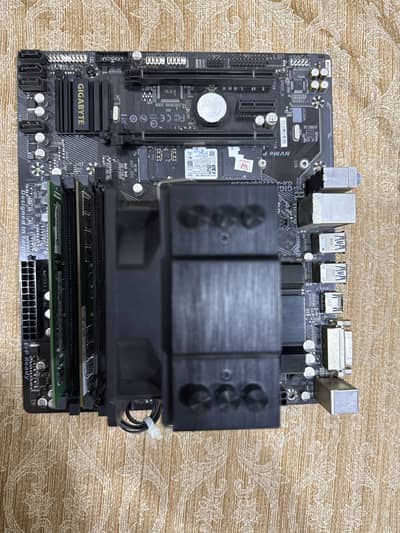 Ryzen 5 3600 with motherboard and cpu cooler