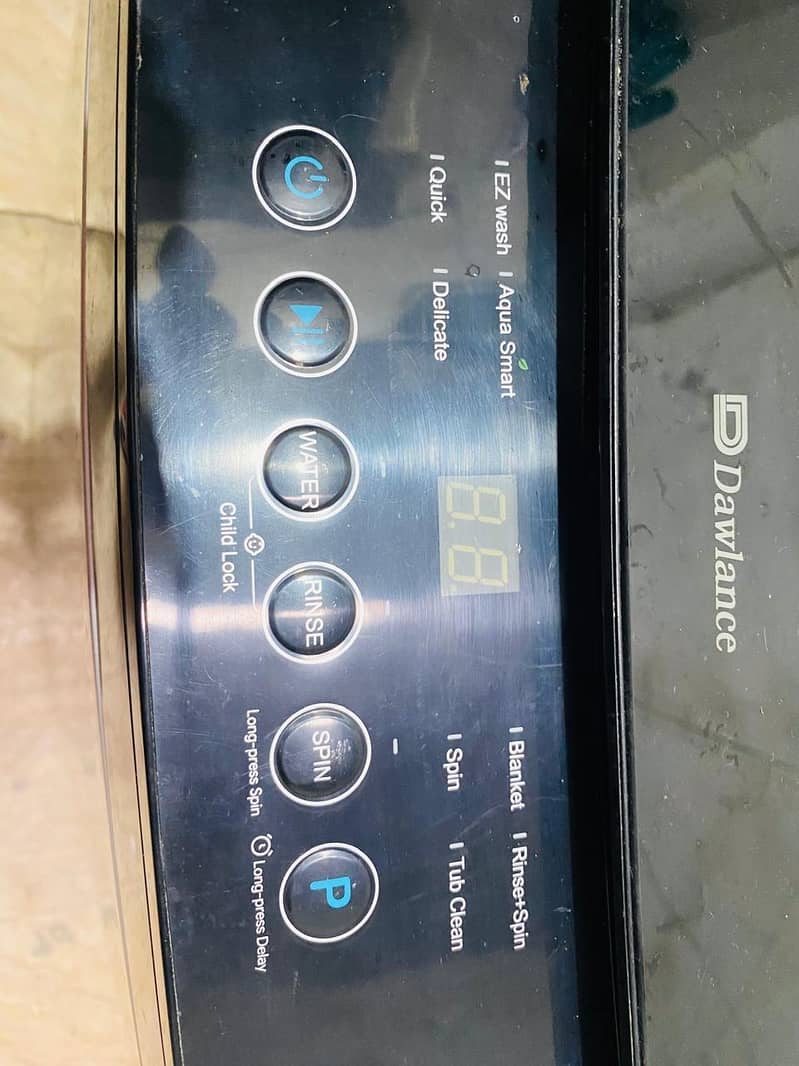 Dawlance automatic washing machine 3